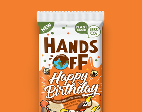 Hands Off Happy Birthday Chocoladereep (zelf ophalen!)